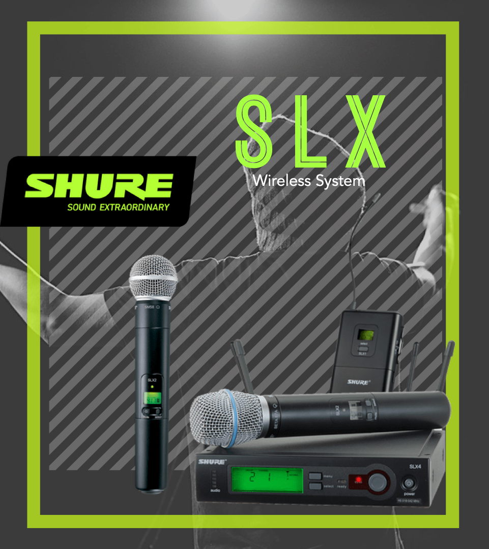 SHURE SLX Wireless Systems